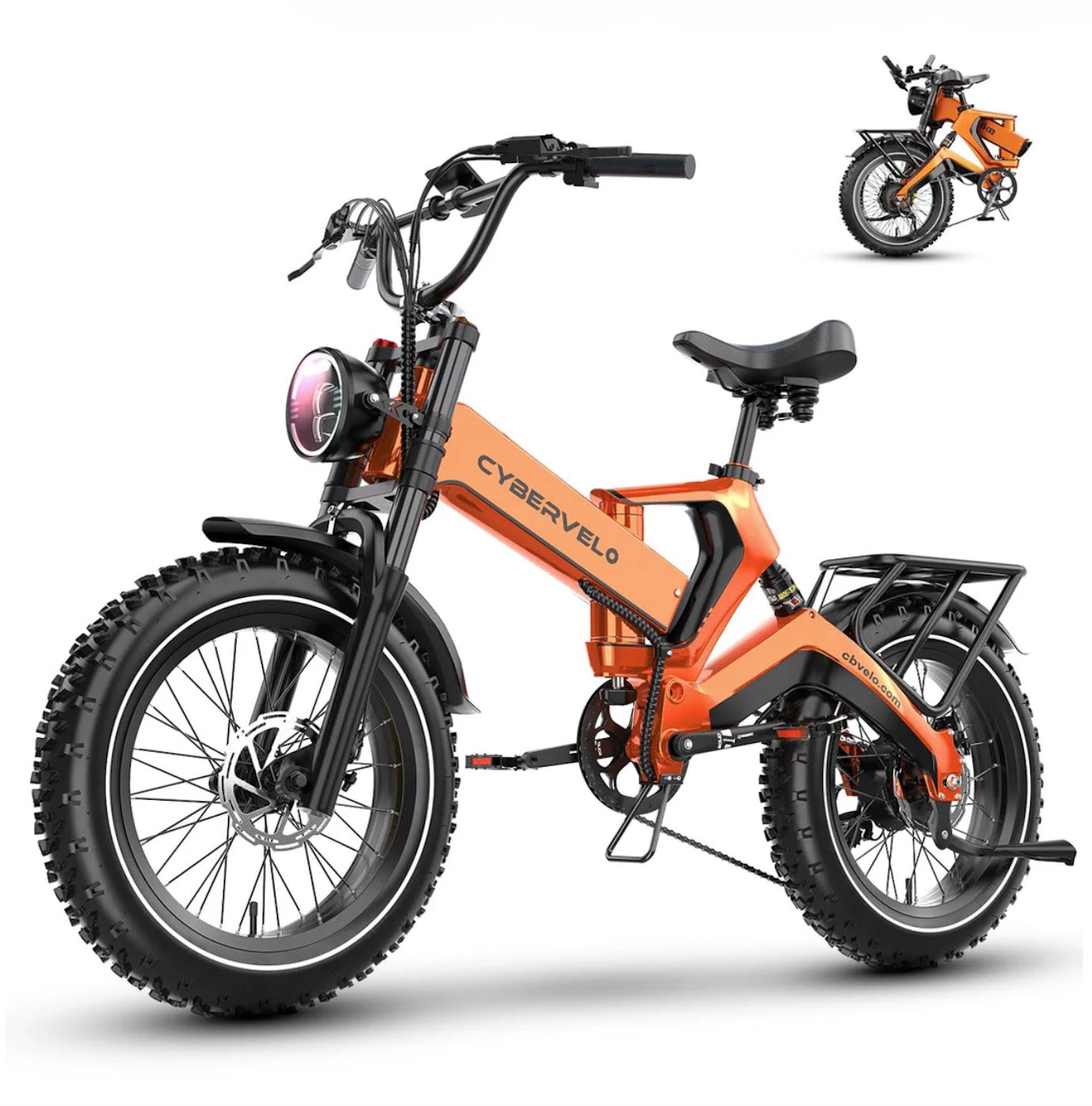Foldable Electric Bike 100Mile - 36mph - Low Stock