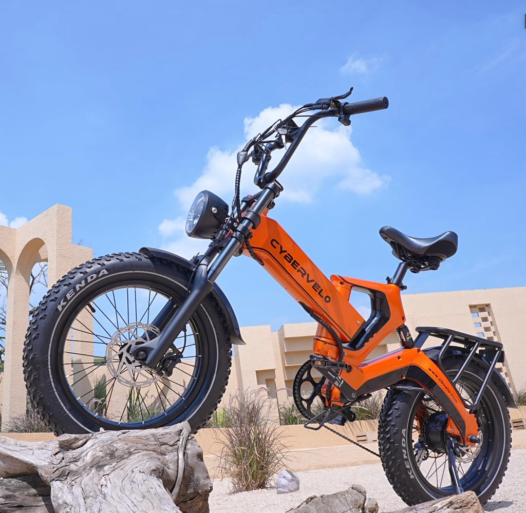 Foldable Electric Bike 100Mile - 36mph - Low Stock