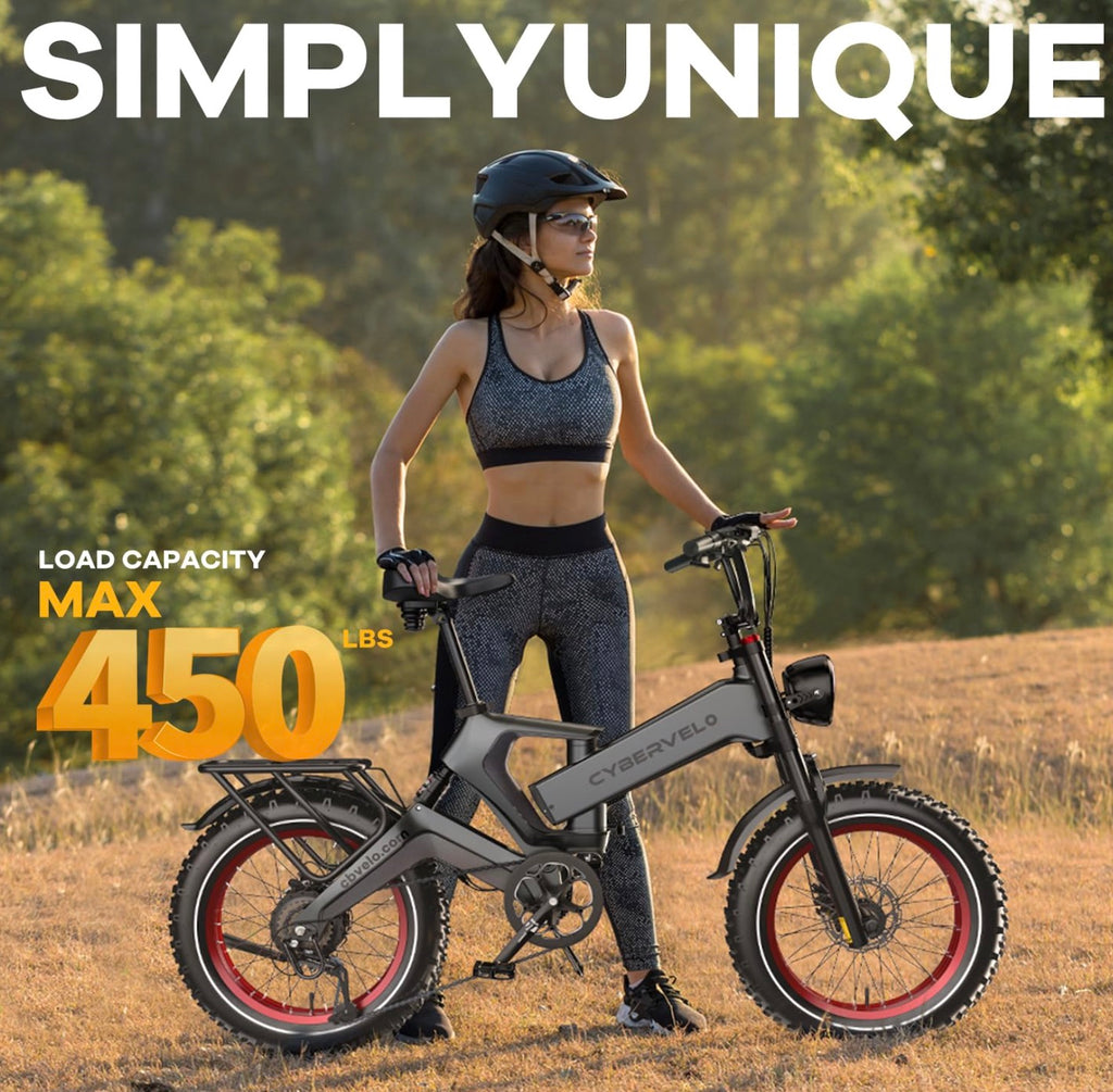Foldable Electric Bike 100Mile - 36mph - Low Stock