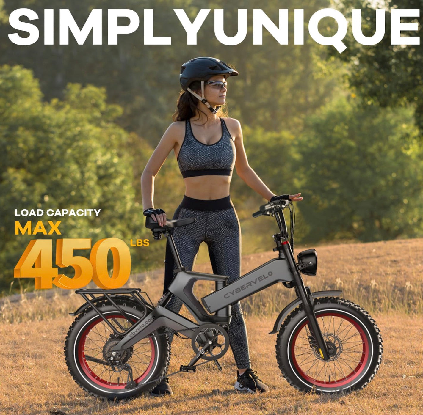 Foldable Electric Bike 100Mile - 36mph - Low Stock
